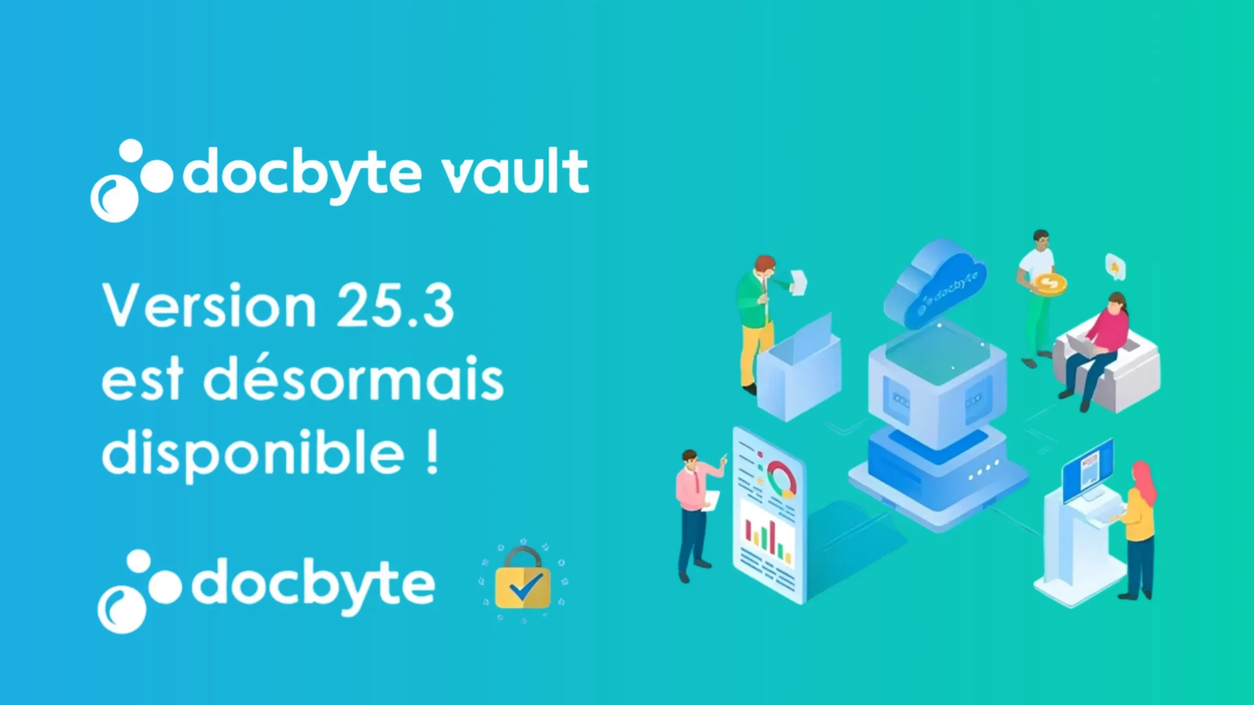 image principale pour la version 25.3 de docbyte vault