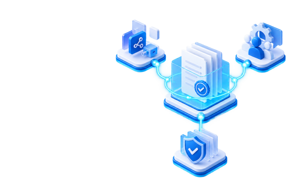 Connected digital archive ecosystem